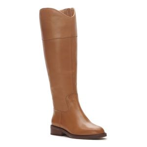 NEW! Vince Camuto Light Brown Alfella Wide Calf Boot - Size 8